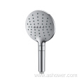 140mm Triple Function Round Push Dial Hand Shower